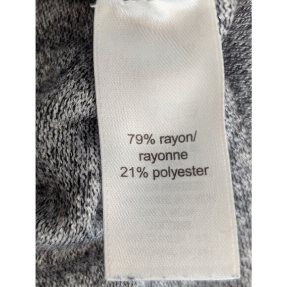 MAURICES! BLACK & WHITE MARLED CRISS-CROSS FRONT, DRAPEY, RUCHED TOP! SZ 2X - Picture 7 of 9